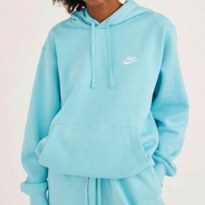 Nike Sky Blue Pullover Hoodie